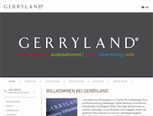 Tablet Screenshot of gerryland.it